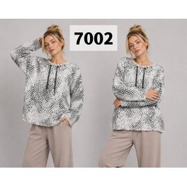 Светр жіночий 7002 grey р.48-56 "VERJINIA" недорого оптом від прямого постачальника