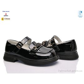 Фотография Туфли детские удобные Весна/осень ABC3683 black (8 пар р.29-36) "Clibee-Doremi" недорого оптом от прямого поставщика
