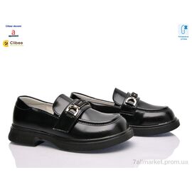 Фотография Туфли детские удобные Весна/осень ABC3663 black (8 пар р.29-36) "Clibee-Doremi" недорого оптом от прямого поставщика