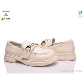 Фотография Туфли детские удобные Весна/осень ABC3663 beige (8 пар р.29-36) "Clibee-Doremi" недорого оптом от прямого поставщика
