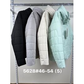 Фотография Куртка женская демисезонная 5628 grey р.46-54 "Jacket" недорого оптом от прямого поставщика