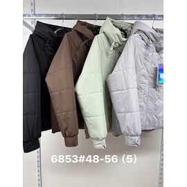 Фотография Куртка женская демисезонная 6853 mint р.48-56 "Jacket" недорого оптом от прямого поставщика