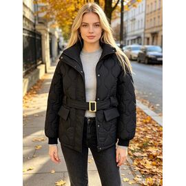 Фотография Куртка женская демисезонная B8821 black р.M-XL "Jacket" недорого оптом от прямого поставщика