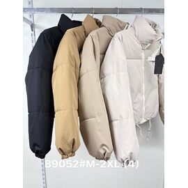 Фотография Куртка женская демисезонная B9052 l.grey р.M-2XL "Jacket" недорого оптом от прямого поставщика