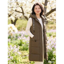 Фотография Жилетка женская M730 brown р.40-48 "Jacket" недорого оптом от прямого поставщика