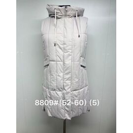 Фотография Жилетка женская M8809 l.grey р.52-60 "Jacket" недорого оптом от прямого поставщика