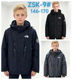 Куртка дитяча демісезонна на хлопчика ZSK9 navy р.11-15 "WHITE" недорого оптом від прямого постачальника
