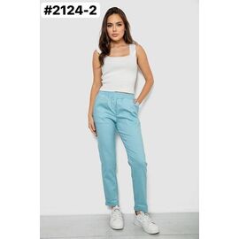 Фотография Штаны женские летние 2124-2 yellow р.44-48 "ZLATA" недорого оптом от прямого поставщика
