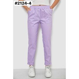 Фотография Штаны женские летние 2124-3 lilac р.44-48 "ZLATA" недорого оптом от прямого поставщика
