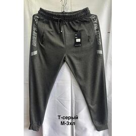 Фотография Штаны спортивные мужские 2811 grey р.M-3XL "WELL" недорого оптом от прямого поставщика