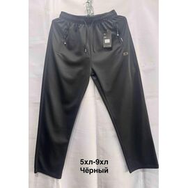 Фотография Штаны спортивные мужские 2830 black р.5XL-9XL "WELL" недорого оптом от прямого поставщика