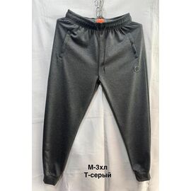 Фотография Штаны спортивные мужские 2871 grey р.M-3XL "WELL" недорого оптом от прямого поставщика