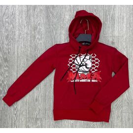 Худи дитячий на хлопчика MA2115-2 wine р.8-12 "MirWear kids" недорого оптом від прямого постачальника