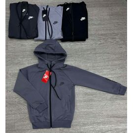 Кофта дитяча спортивна на хлопчика N320-2 d.grey-black р.9-13 "MirWear kids" недорого оптом від прямого постачальника