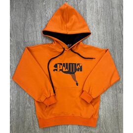 Фотография Худи детский на мальчика P257-3 orange р.12-16 "MirWear kids" недорого оптом от прямого поставщика