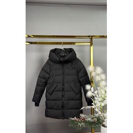 Фотография Курка детская зимняя на девочку 35 black р.122-146 "Delfinka" недорого оптом от прямого поставщика