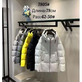 Куртка жіноча зимова 7805 yellow р.42-50 "Yafeier" недорого оптом від прямого постачальника