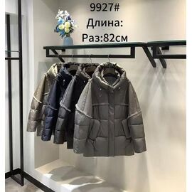 Куртка жіноча зимова 9927 navy р.46-56 "Yafeier" недорого оптом від прямого постачальника