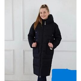 Куртка жіноча зимова 01 black р.48-58 "Yafeier" недорого оптом від прямого постачальника