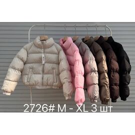 Куртка жіноча демісезонна 2726 d.beige р.M-XL "Yafeier" недорого оптом від прямого постачальника