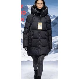 Куртка жіноча зимова 799 black р.50-60 "Yafeier" недорого оптом від прямого постачальника