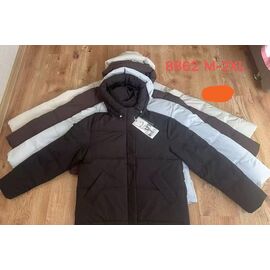 Куртка жіноча зимова 8862 black р.M-2XL "Yafeier" недорого оптом від прямого постачальника