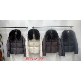 Куртка жіноча зимова 903 l.beige р.M-2XL "Yafeier" недорого оптом від прямого постачальника