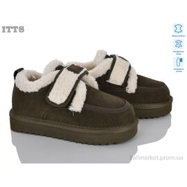 Уггі дитячі утеплені Зима 7786 khaki (6 пар р.32-37) "ITTS" недорого оптом від прямого постачальника