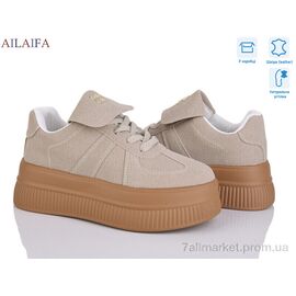 Кросівки жіночі модні Весна/осінь AW16 apricot (8 пар р.36-41) "Ailaifa" недорого оптом від прямого постачальника