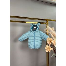 Фотография Куртка детская демисезонная на мальчика 6003 l.blue р.80-104 "Delfinka" недорого оптом от прямого поставщика