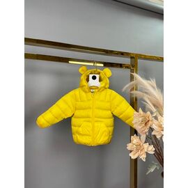 Фотография Куртка детская демисезонная на девочку 6003 yellow р.80-104 "Delfinka" недорого оптом от прямого поставщика