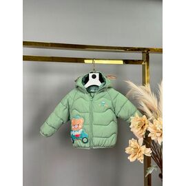 Фотография Куртка детская демисезонная на мальчика K6002 mint р.80-104 "Delfinka" недорого оптом от прямого поставщика