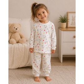 Фотография Пижама детская на девочку DS428 white р.1-4 "Disneyopt kids" недорого оптом от прямого поставщика