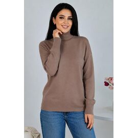 Гольф жіночий 6188 brown р.42-46 "Elena&Vika" недорого оптом від прямого постачальника