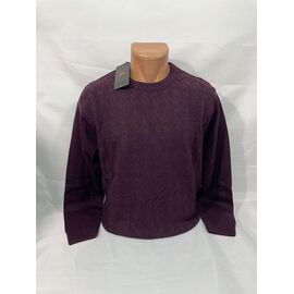 Фотография Свитер мужской 73535 wine р.L-2XL "Sabihina" недорого оптом от прямого поставщика