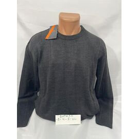 Фотография Свитер мужской 73538-1 black р.3XL-5XL "Sabihina" недорого оптом от прямого поставщика