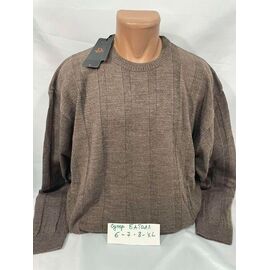 Фотография Свитер мужской 73538-2 brown р.6XL-8XL "Sabihina" недорого оптом от прямого поставщика