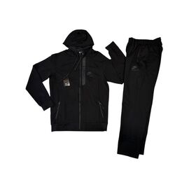 Фотография Костюм спортивный мужской 121 black р.56-64 "WHITE" недорого оптом от прямого поставщика