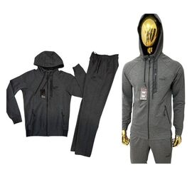 Фотография Костюм спортивный мужской 121 l.grey р.48-56 "WHITE" недорого оптом от прямого поставщика