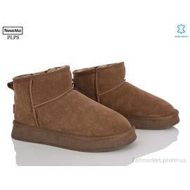 Фотография Угги женские утепленные зима 5853 brown (6 пар р.37-41) "PLPS-Nanachka" недорого оптом от прямого поставщика