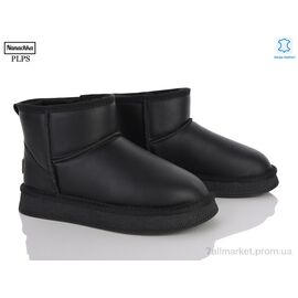 Фотография Угги женские утепленные зима 5854-1 black (6 пар р.37-41) "PLPS-Nanachka" недорого оптом от прямого поставщика