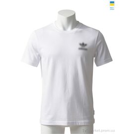 Фотография Футболка мужская Лето 80AD батал білий (4 шт. р.сетка 3XL-6XL) "Sport style" недорого оптом от прямого поставщика