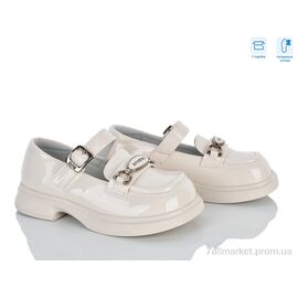 Фотография Туфли детские удобные Весна/осень ABC3682P beige (6 пар р.27-31) "Clibee-ShoSho" недорого оптом от прямого поставщика
