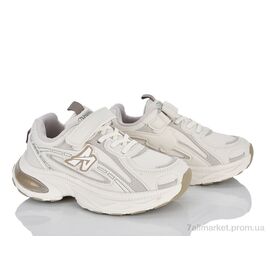 Кросівки дитячі модні Весна/осінь ABY1563P-1 beige (6 пар р.32-37) "Clibee-ShoSho" недорого оптом від прямого постачальника