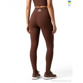 Фотография Лосинсы женские Весна/осень 5225-1AD шоколад (4 шт. р.сетка S-XL) "Sport style" недорого оптом от прямого поставщика
