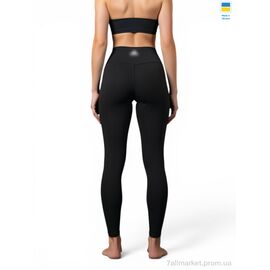 Фотография Лосинсы женские Весна/осень 5000AD чорний (4 шт. р.сетка 2XL-5XL) "Sport style" недорого оптом от прямого поставщика