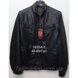 Фотография Куртка-косуха мужская демисезонная, кожзам, размеры 48-60 "R-RLX" недорого от прямого поставщика