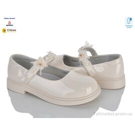 Фотография Туфли детские удобные Весна/осень ABC3553-1 beige (8 пар р.30-35) "Clibee-Doremi" недорого оптом от прямого поставщика