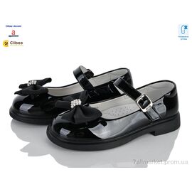 Фотография Туфли детские удобные Весна/осень ABC0963-1 black (8 пар р.30-35) "Clibee-Doremi" недорого оптом от прямого поставщика
