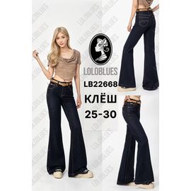Фотография Джинсы женские LB22668 navy р.25-30 "Lolo Blues" недорого оптом от прямого поставщика